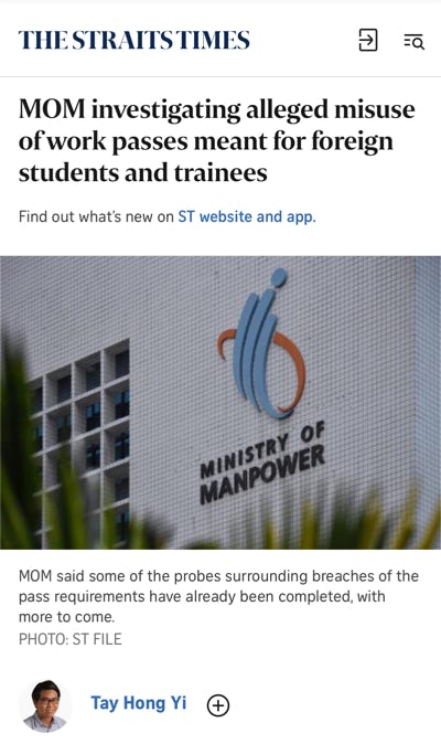 TEP misuse (June 2025) “The attempts to dodge the TEP requirements may have arisen as a work-around for industries desperate for cheap foreign labour”. - Ethan Guo, TWC2 Executive Director 